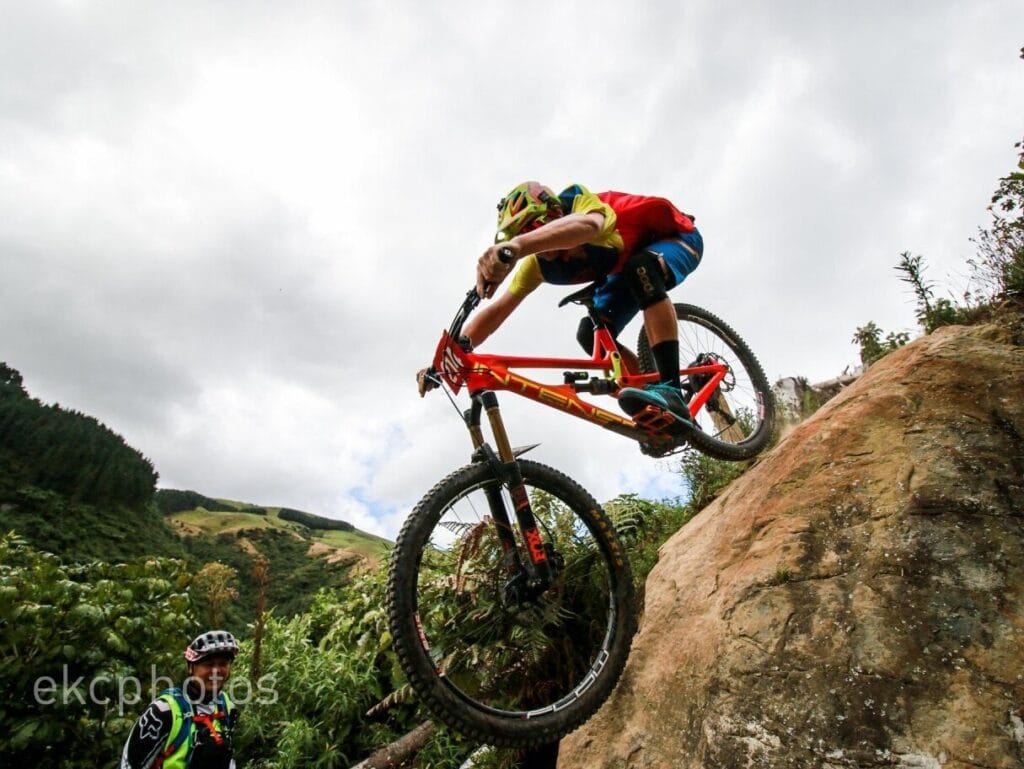 Scott riding Kissing Rock