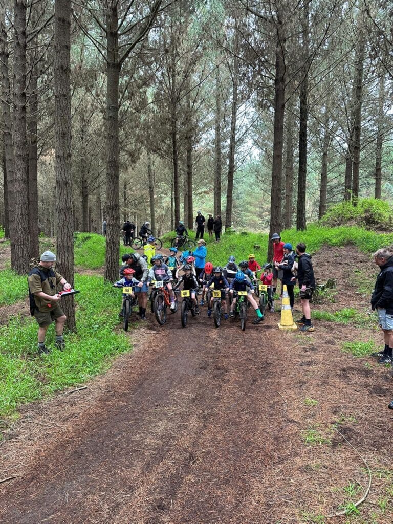 Junior racers at Winter Series
