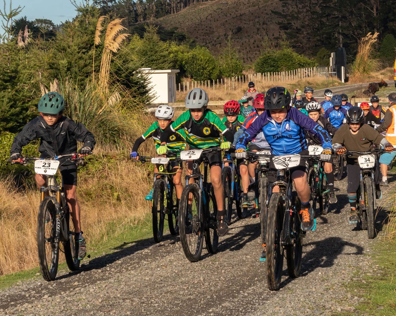 MTB Schools Fest racers
